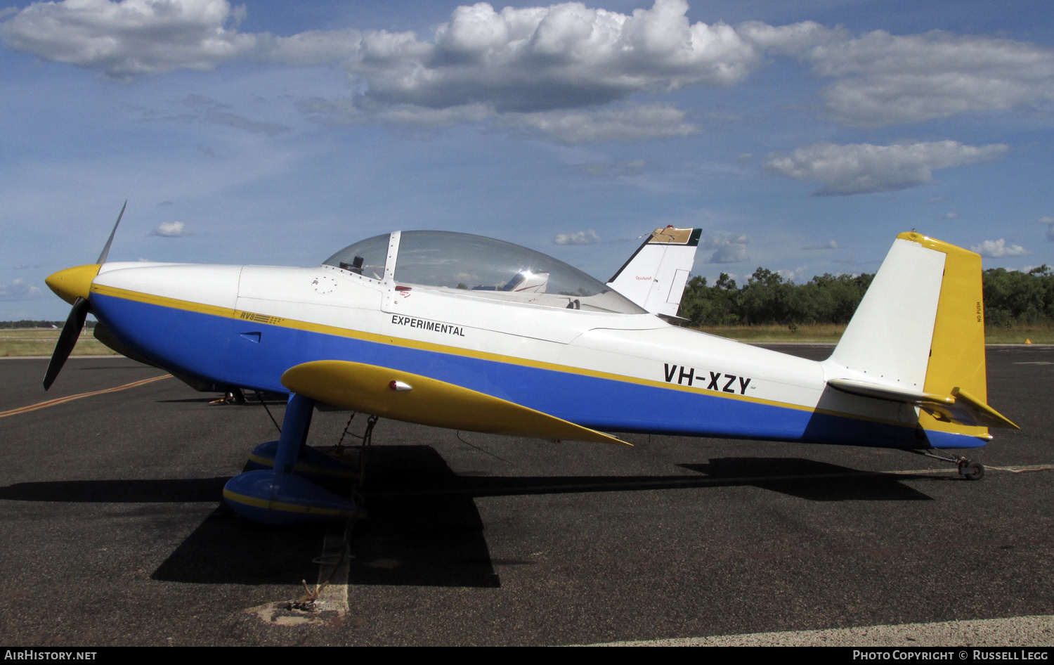 Aircraft Photo of VH-XZY | Van's RV-8 | AirHistory.net #616116