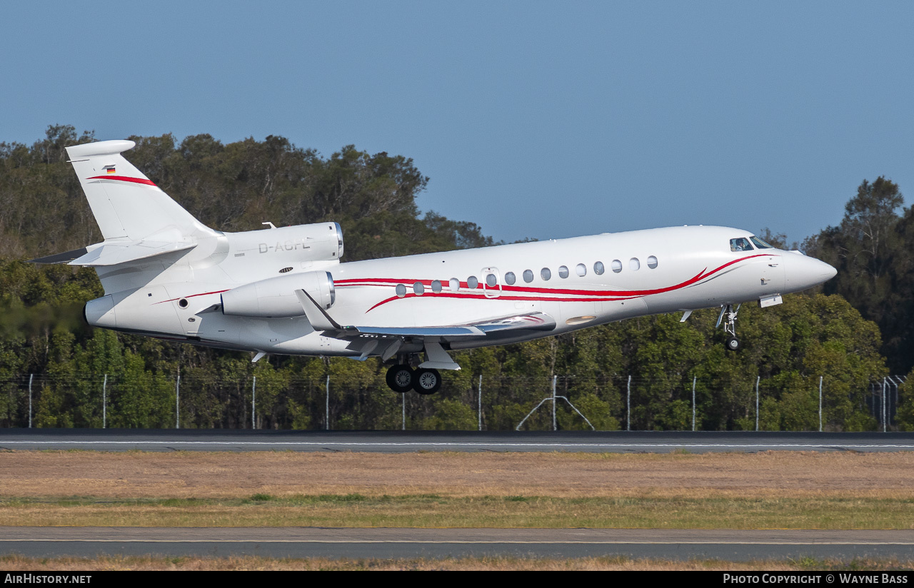 Aircraft Photo of D-ACFL | Dassault Falcon 7X | AirHistory.net #616118