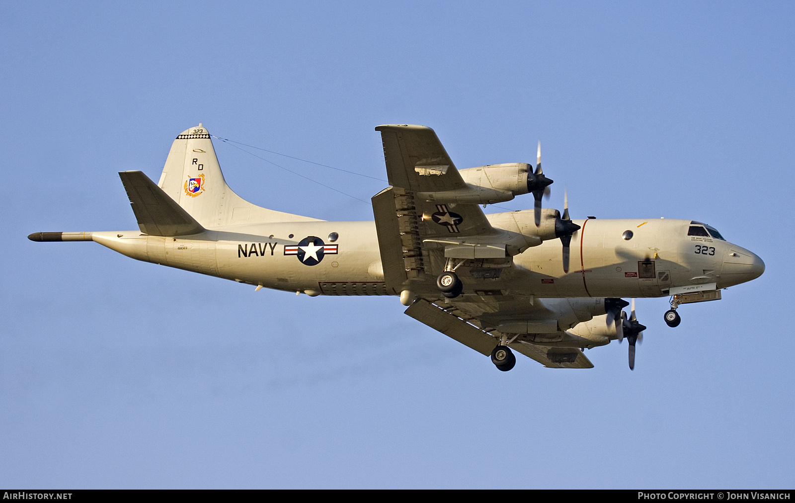 Aircraft Photo of 159323 | Lockheed P-3C AIP+ Orion | USA - Navy | AirHistory.net #616120