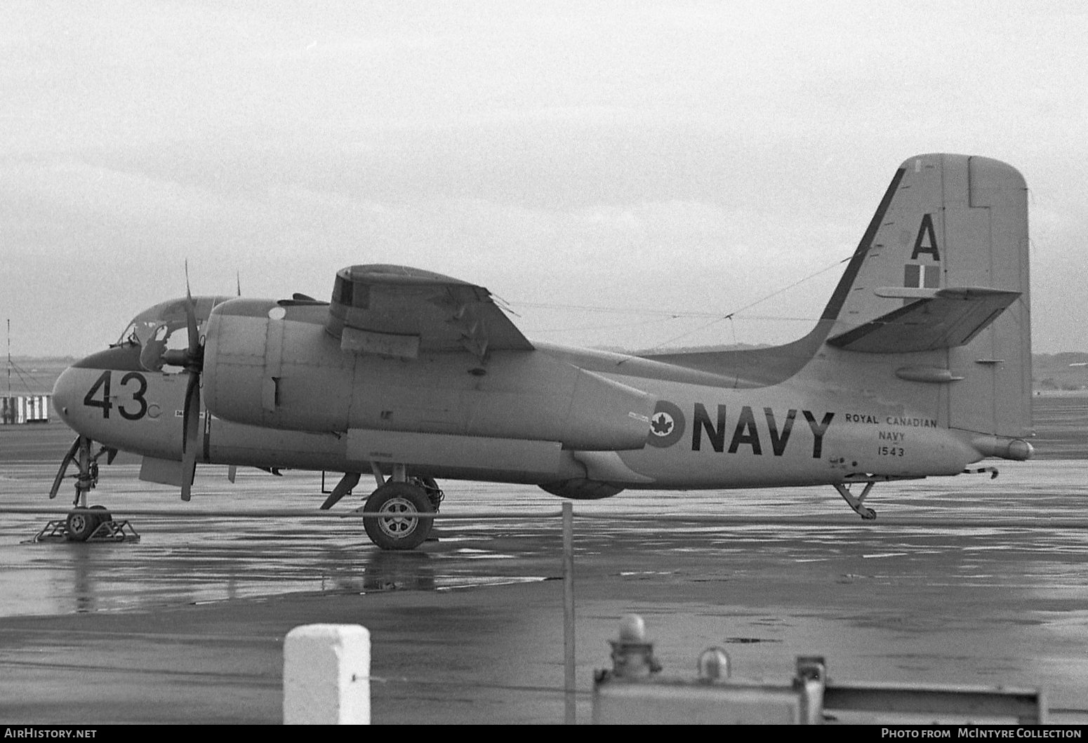Aircraft Photo of 1543 | Grumman CS2F-1 Tracker | Canada - Navy | AirHistory.net #616123