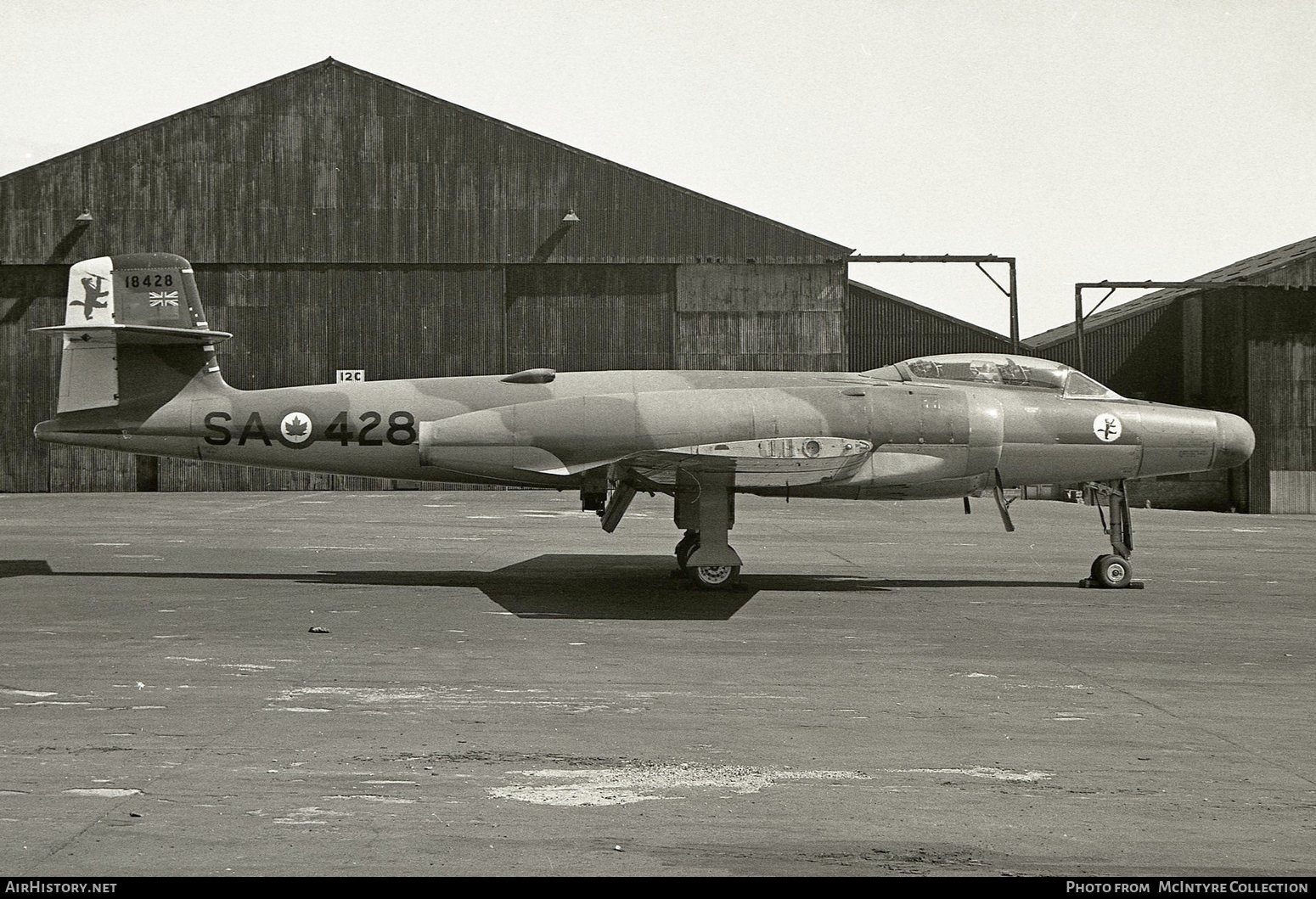 Aircraft Photo of 18428 | Avro Canada CF-100 Canuck Mk.4B | Canada - Air Force | AirHistory.net #616125