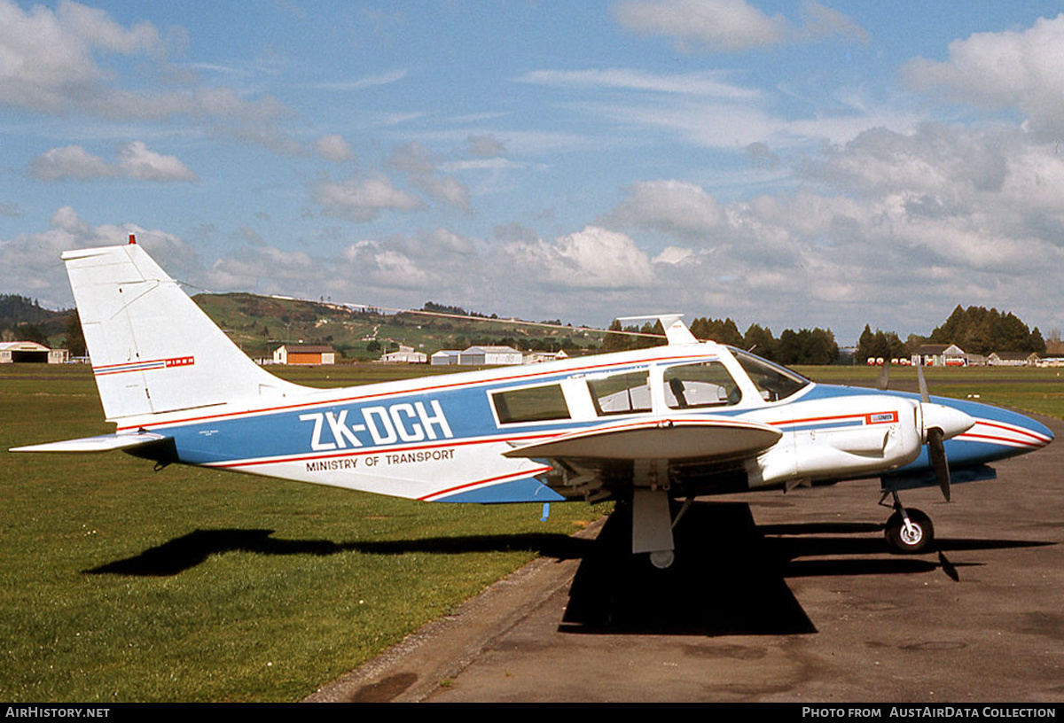 Aircraft Photo of ZK-DCH | Piper PA-34-200 Seneca | New Zealand Ministry of Transport | AirHistory.net #616146