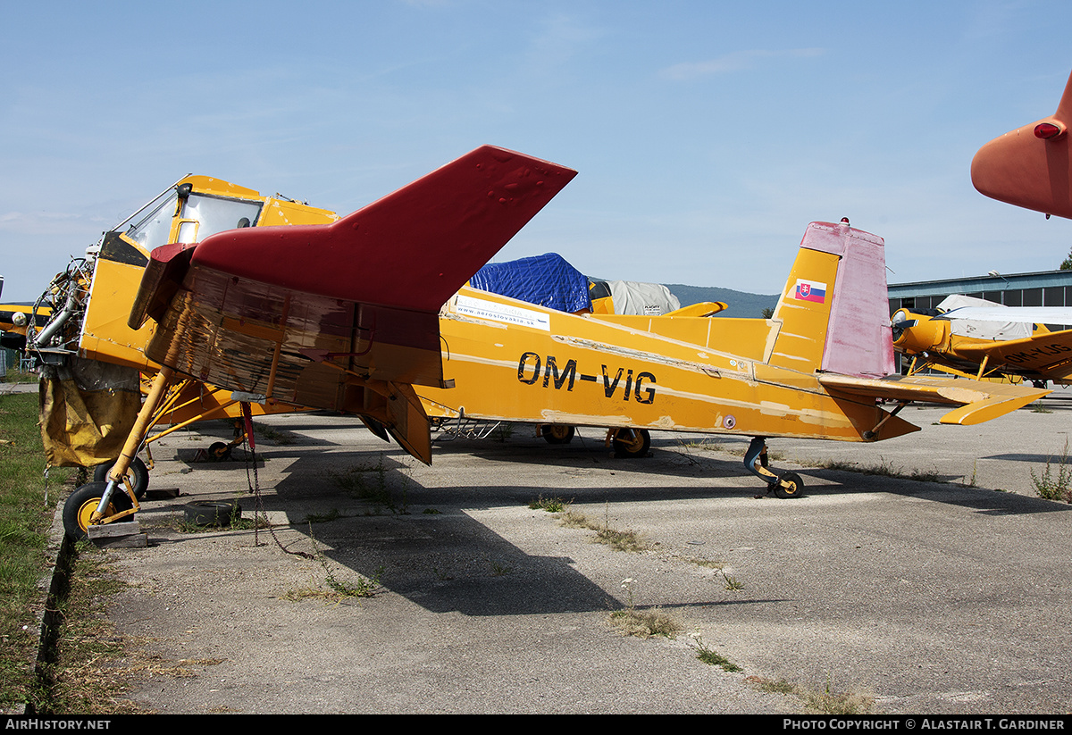 Aircraft Photo of OM-VIG | Zlin Z-137T Agro Turbo | AirHistory.net #616148