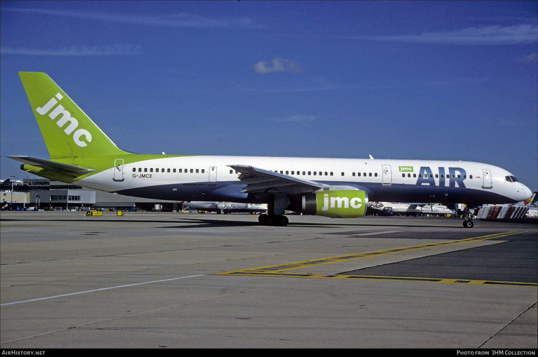 Aircraft Photo of G-JMCE | Boeing 757-25F | JMC Air | AirHistory.net #616152