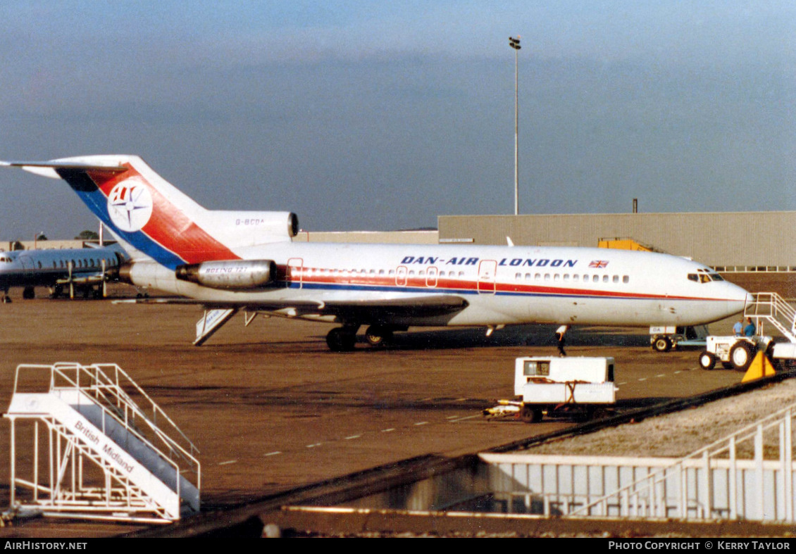 Aircraft Photo of G-BCDA | Boeing 727-46 | Dan-Air London | AirHistory.net #616157