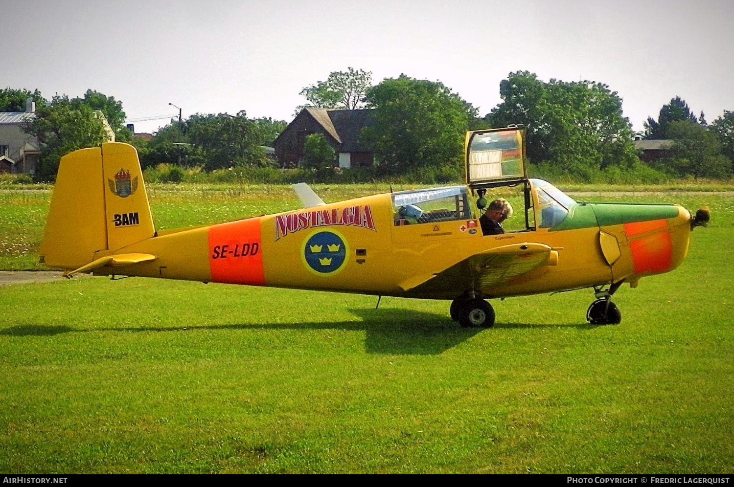Aircraft Photo of SE-LDD | Saab 91B Safir | Sweden - Air Force | AirHistory.net #616160
