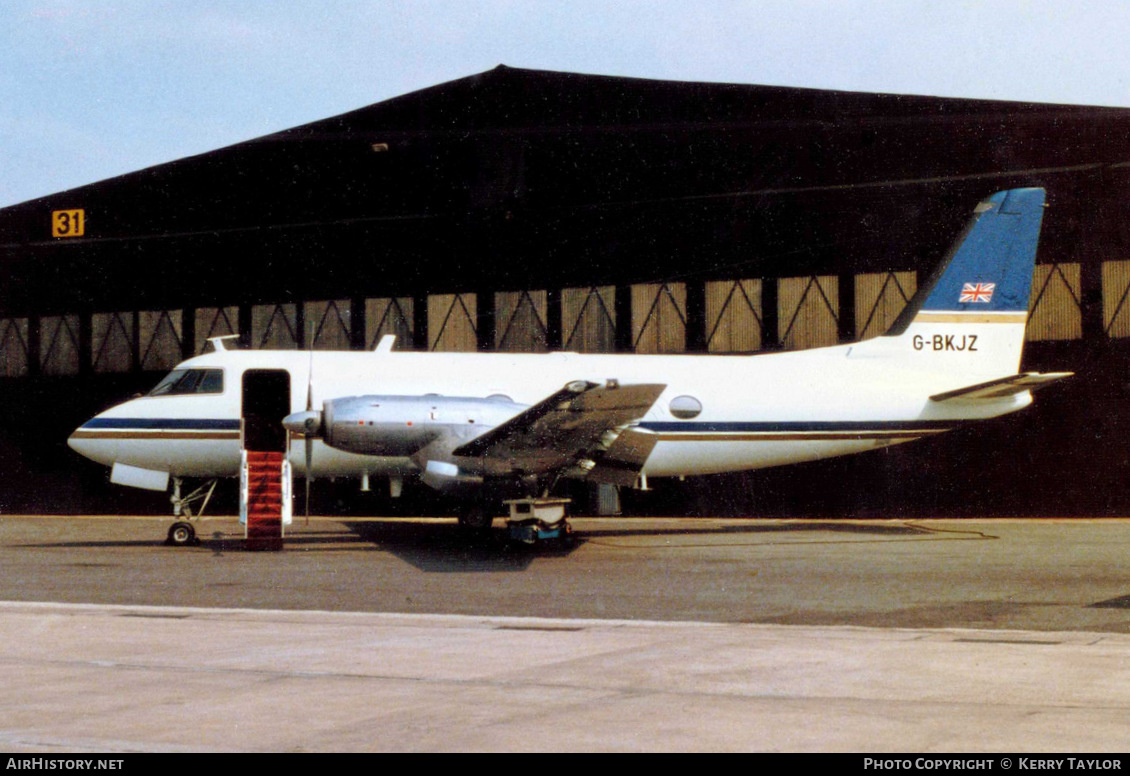 Aircraft Photo of G-BKJZ | Grumman G-159 Gulfstream I | AirHistory.net #616163