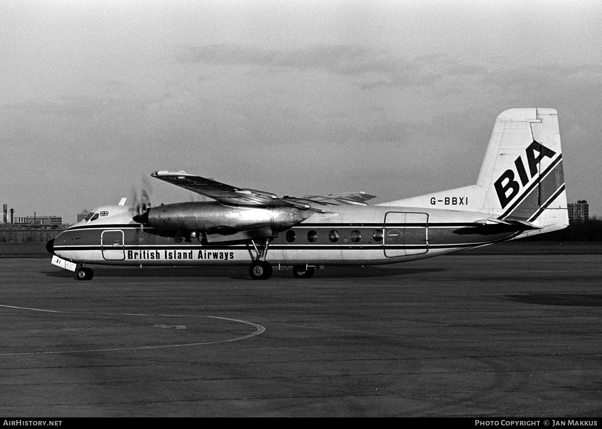 Aircraft Photo of G-BBXI | Handley Page HPR-7 Herald 203 | British Island Airways - BIA | AirHistory.net #616174