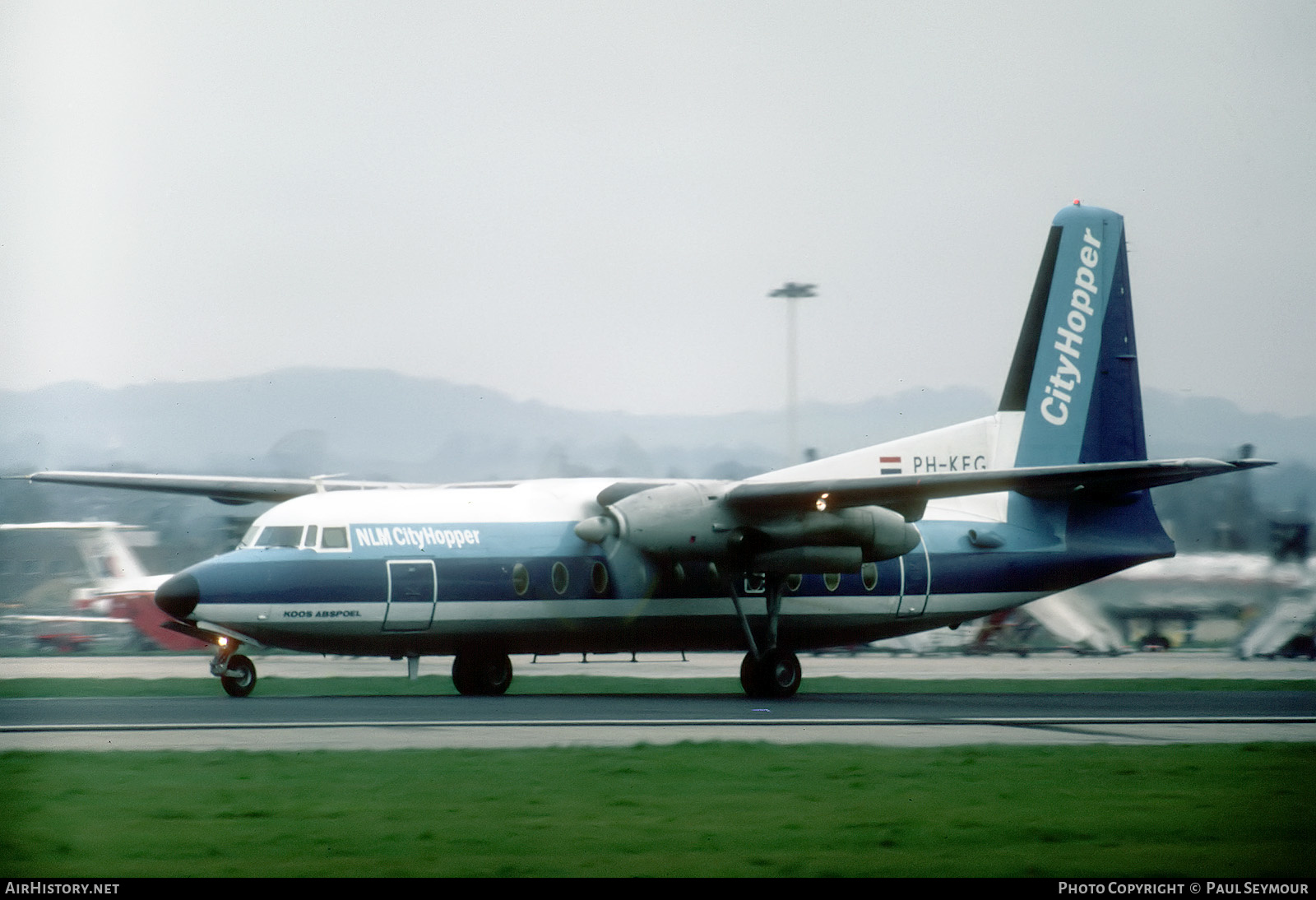 Aircraft Photo of PH-KFG | Fokker F27-200 Friendship | NLM Cityhopper | AirHistory.net #616177