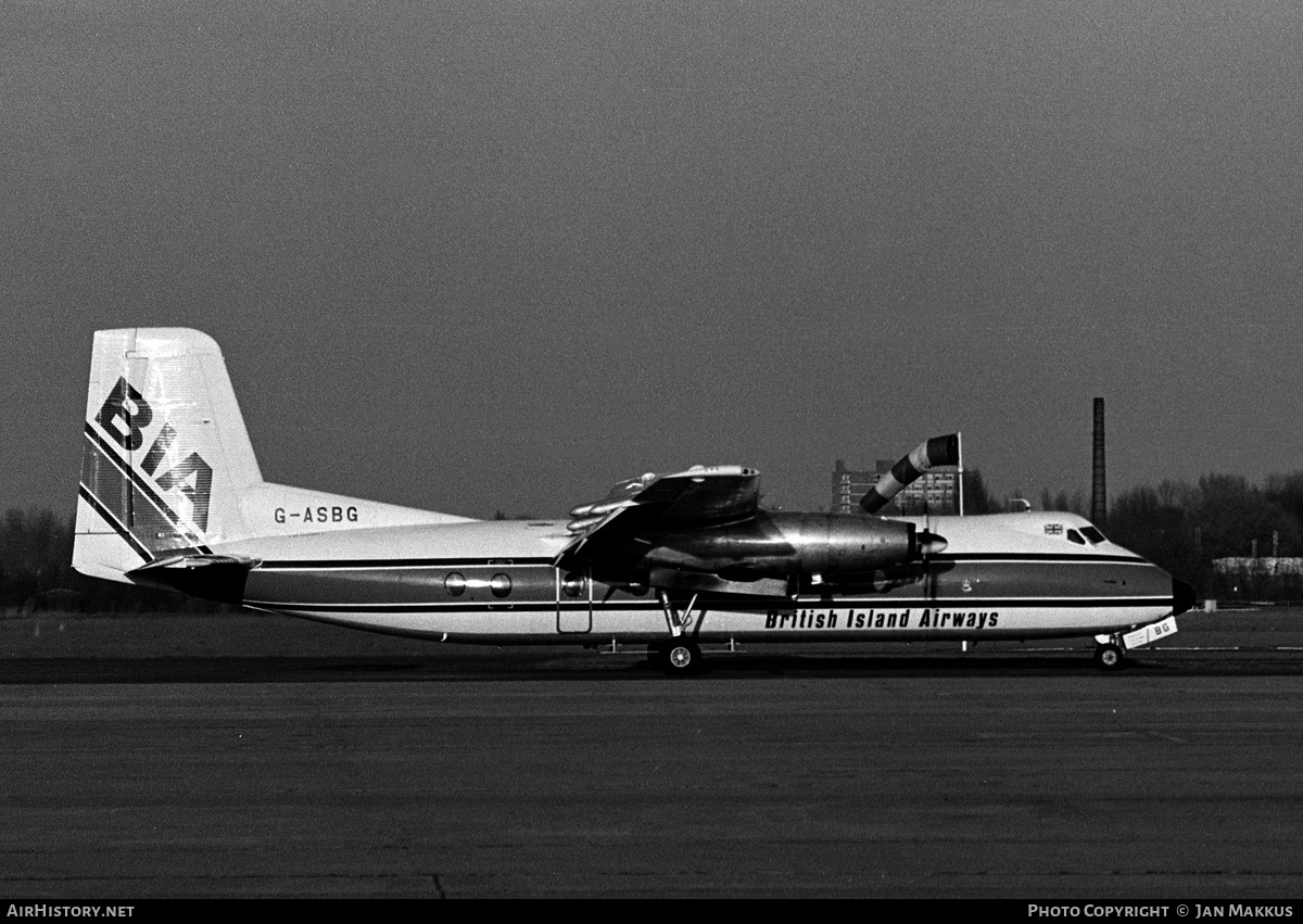 Aircraft Photo of G-ASBG | Handley Page HPR-7 Herald 203 | British Island Airways - BIA | AirHistory.net #616185