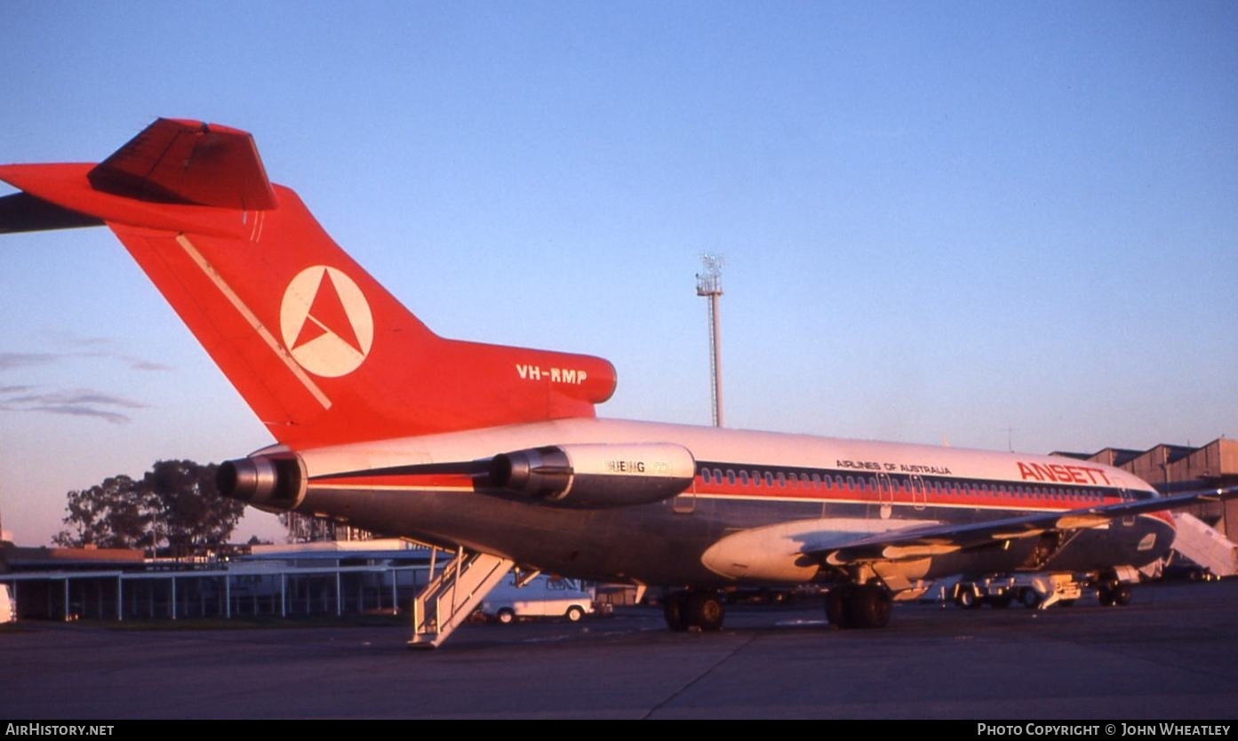 Aircraft Photo of VH-RMP | Boeing 727-277/Adv | Ansett Airlines of Australia | AirHistory.net #616188