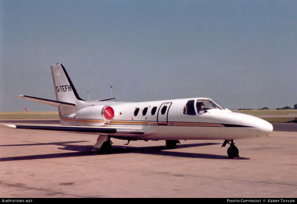Aircraft Photo of G-TEFH | Cessna 500 Citation | AirHistory.net #616189