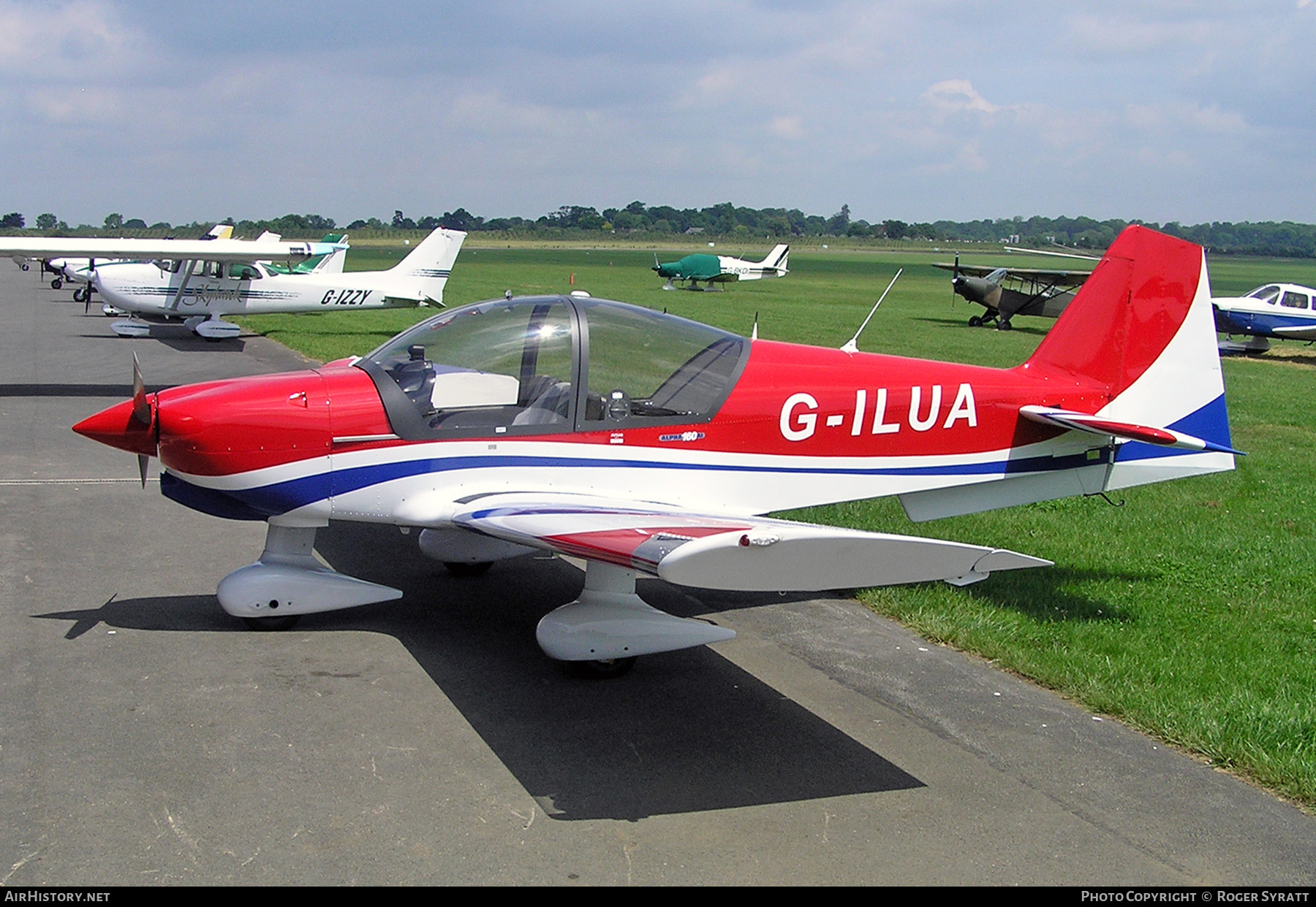 Aircraft Photo of G-ILUA | Alpha R2160 | AirHistory.net #616193