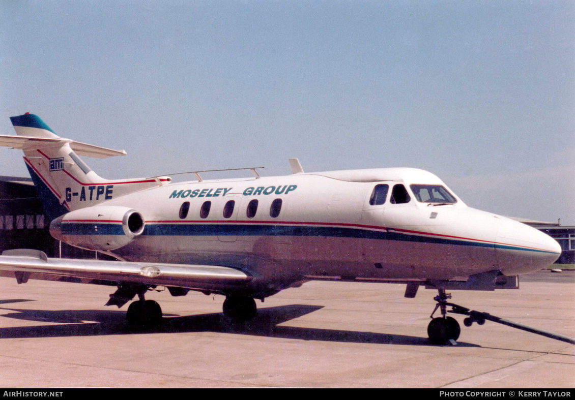 Aircraft Photo of G-ATPE | Hawker Siddeley HS-125-1B/522 | Moseley Group | AirHistory.net #616194