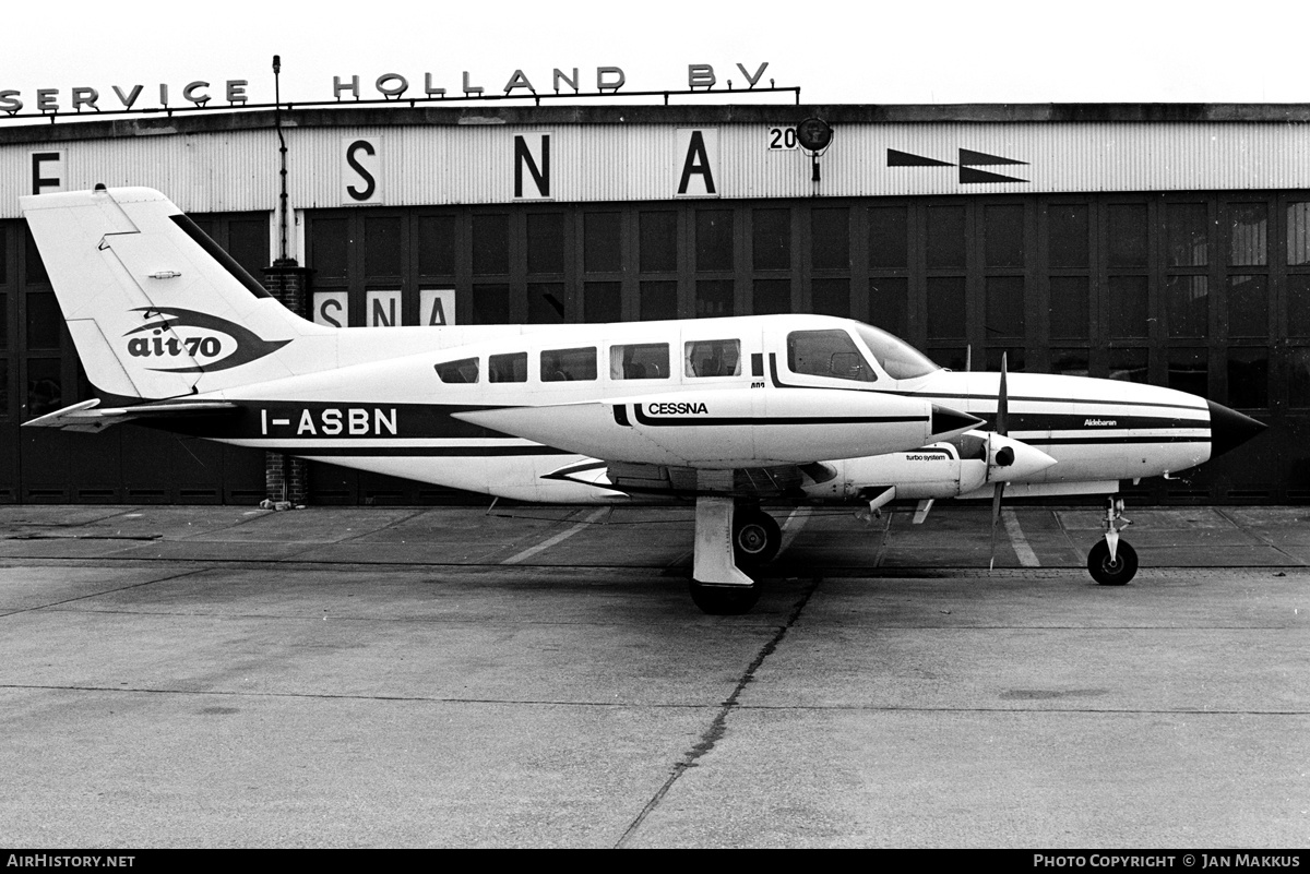 Aircraft Photo of I-ASBN | Cessna 402B Utililiner | Air 70 Aerotaxi | AirHistory.net #616214