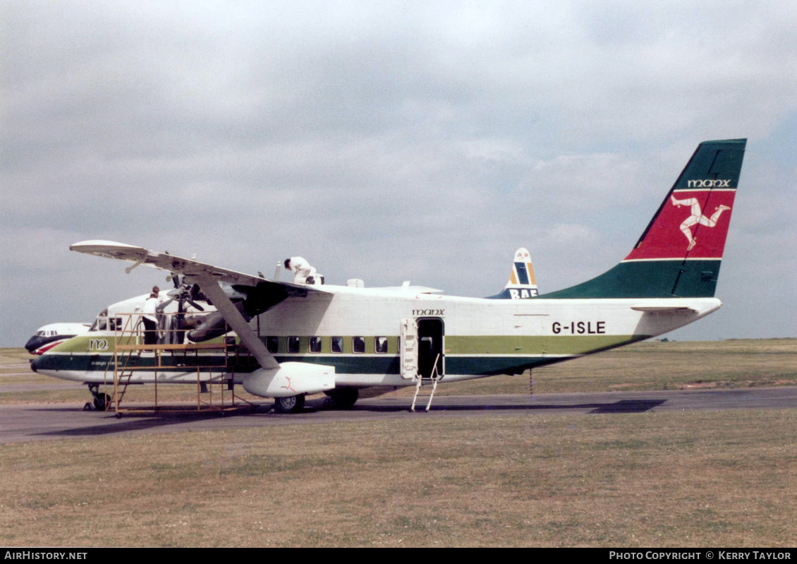 Aircraft Photo of G-ISLE | Short 360-100 | Manx Airlines | AirHistory.net #616224