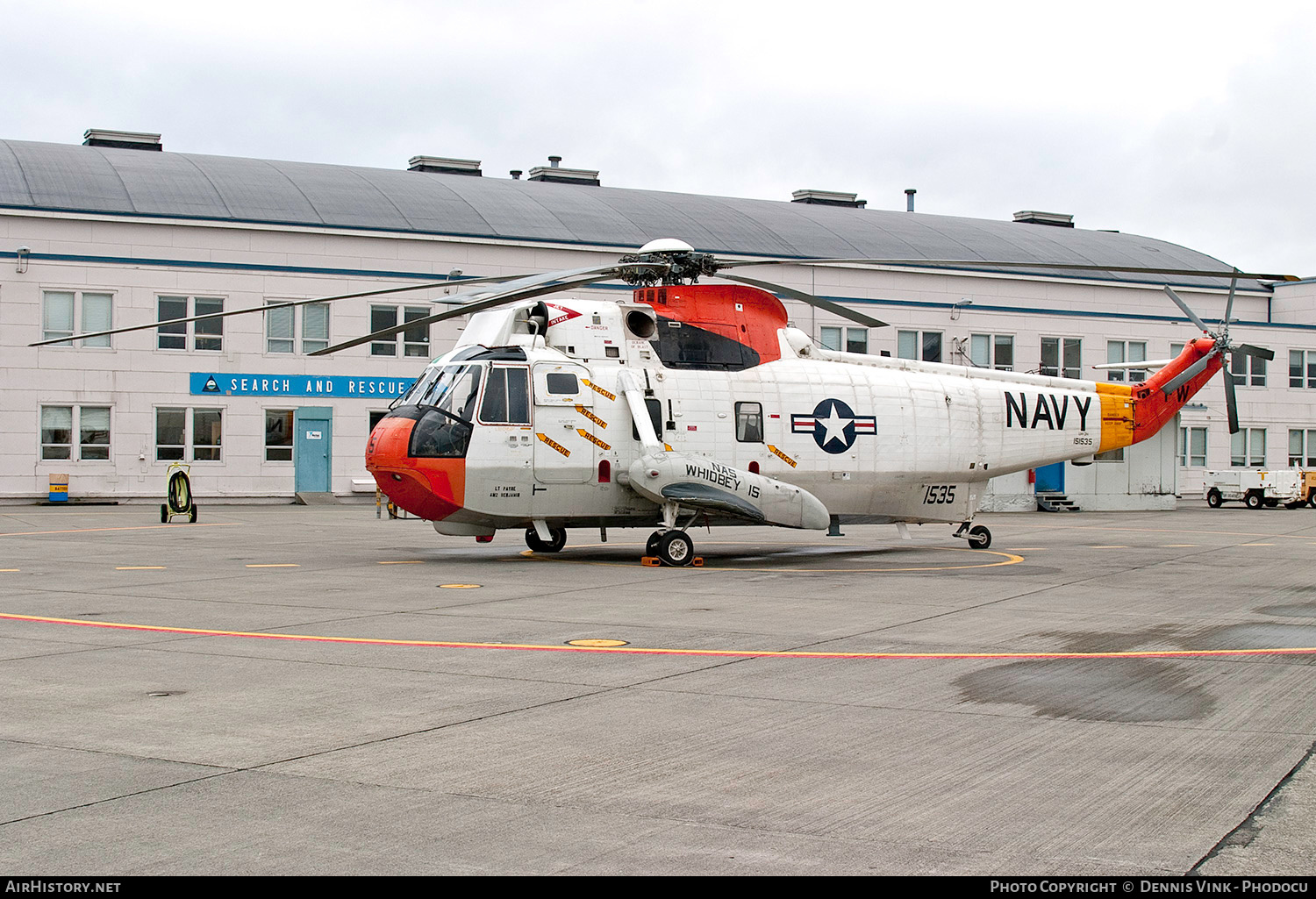 Aircraft Photo of 151535 / 1535 | Sikorsky UH-3H Sea King (S-61B) | USA - Navy | AirHistory.net #616227