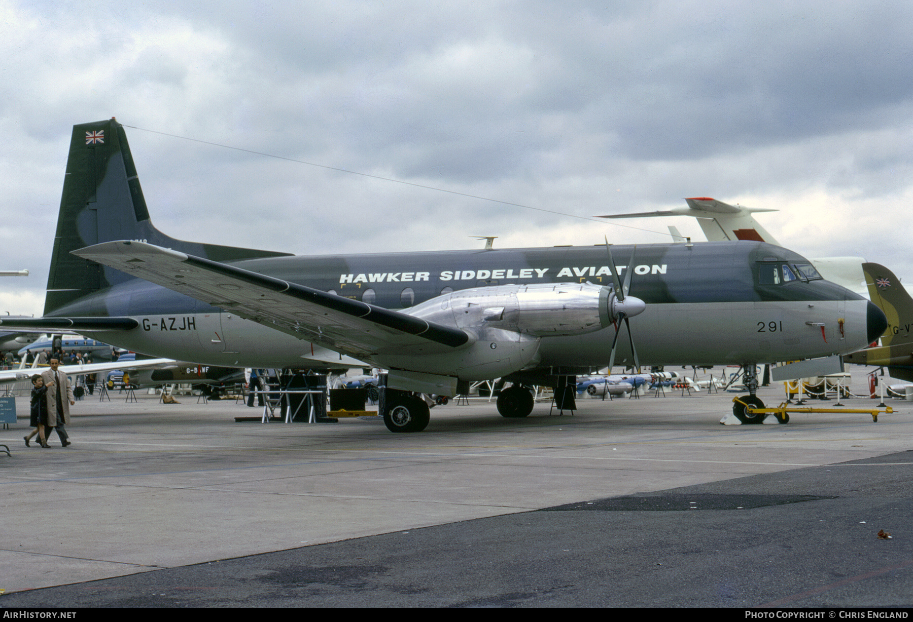 Aircraft Photo of G-AZJH | Hawker Siddeley HS-748 Srs2A/271LFD | Hawker Siddeley Aviation | AirHistory.net #616253