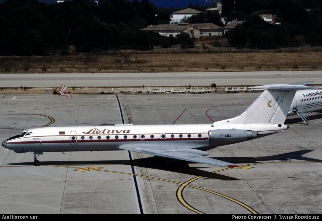 Aircraft Photo of LY-ABA | Tupolev Tu-134A | Aviakompanija Lietuva | AirHistory.net #616255