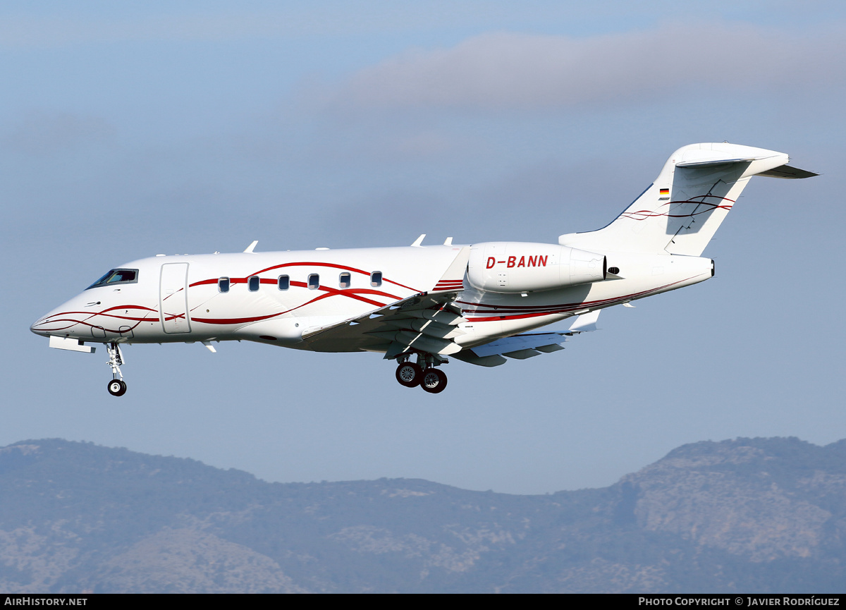 Aircraft Photo of D-BANN | Bombardier Challenger 300 (BD-100-1A10) | AirHistory.net #616269