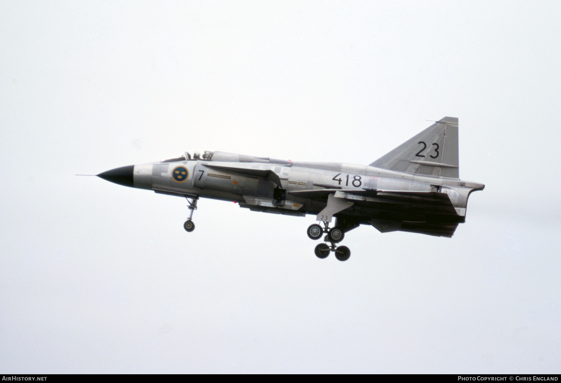 Aircraft Photo of 37026 | Saab AJ37 Viggen | Sweden - Air Force | AirHistory.net #616275