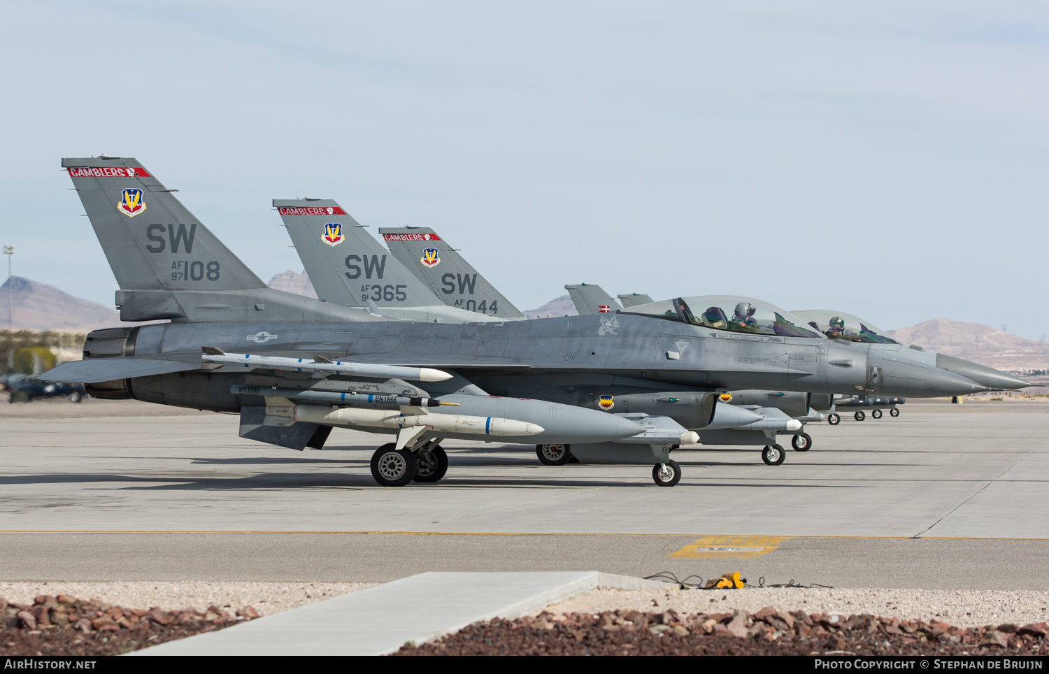 Aircraft Photo of 97-0108 / AF97-108 | General Dynamics F-16CM Fighting Falcon | USA - Air Force | AirHistory.net #616283