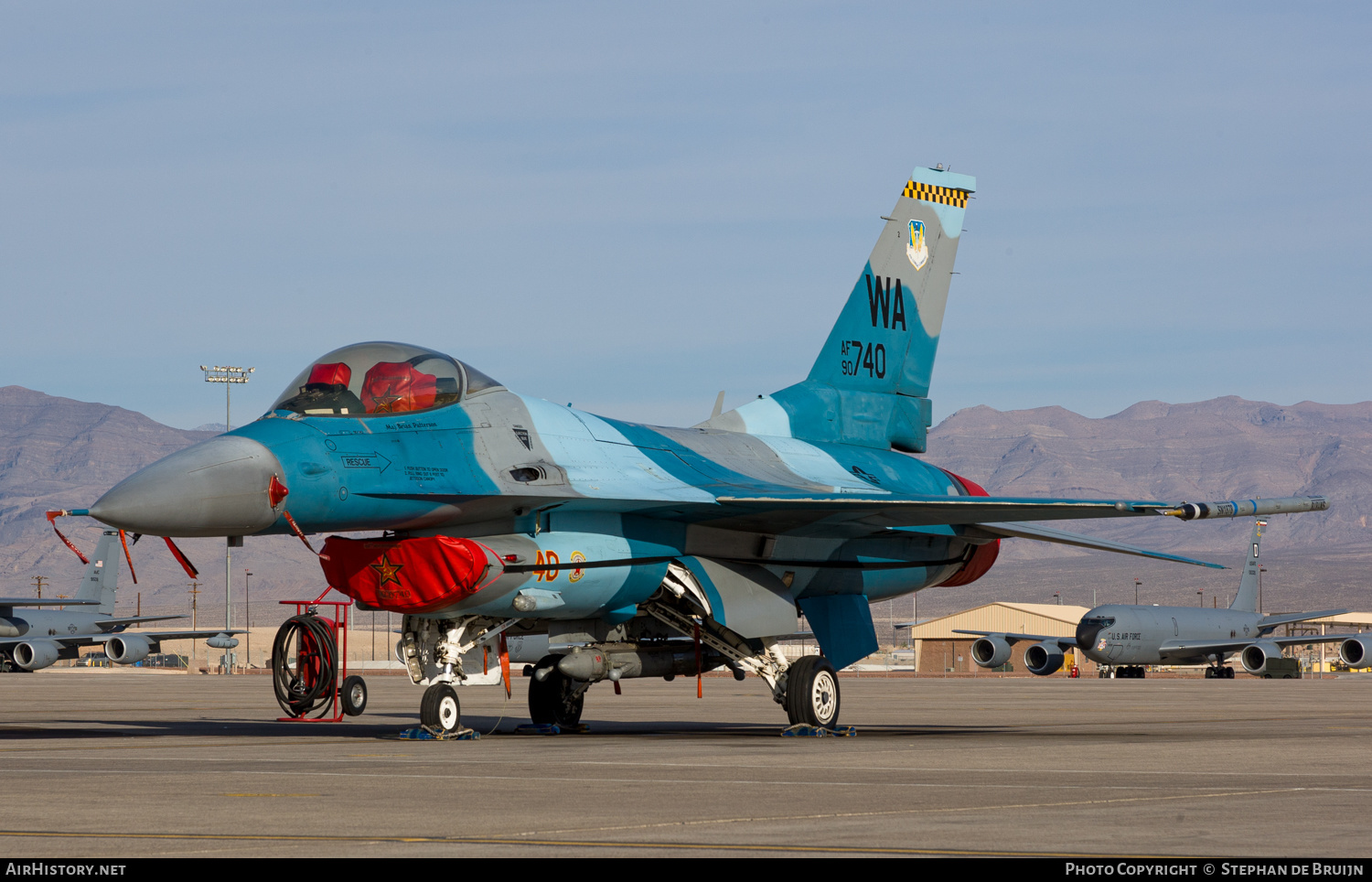 Aircraft Photo of 90-0740 / AF90-740 | General Dynamics F-16CM Fighting Falcon | USA - Air Force | AirHistory.net #616296
