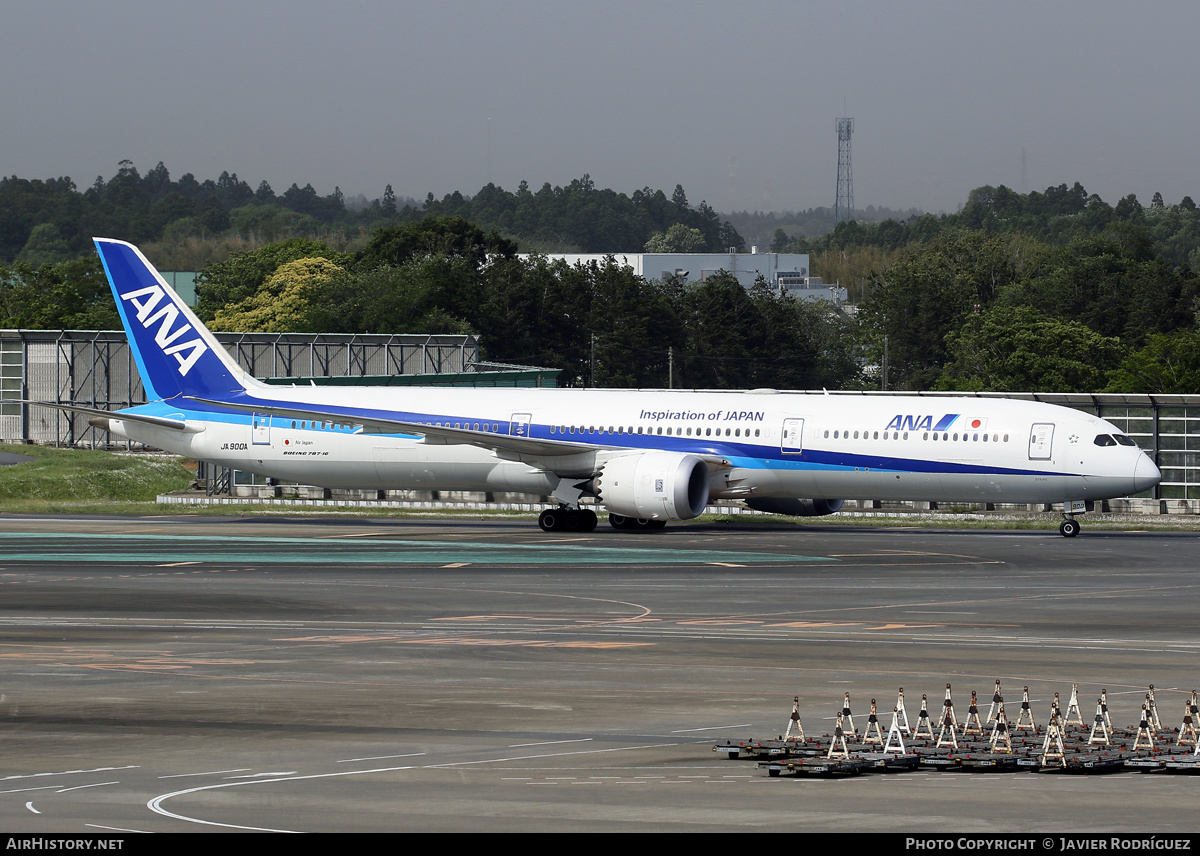 Aircraft Photo of JA900A | Boeing 787-10 Dreamliner | All Nippon Airways - ANA | AirHistory.net #616308