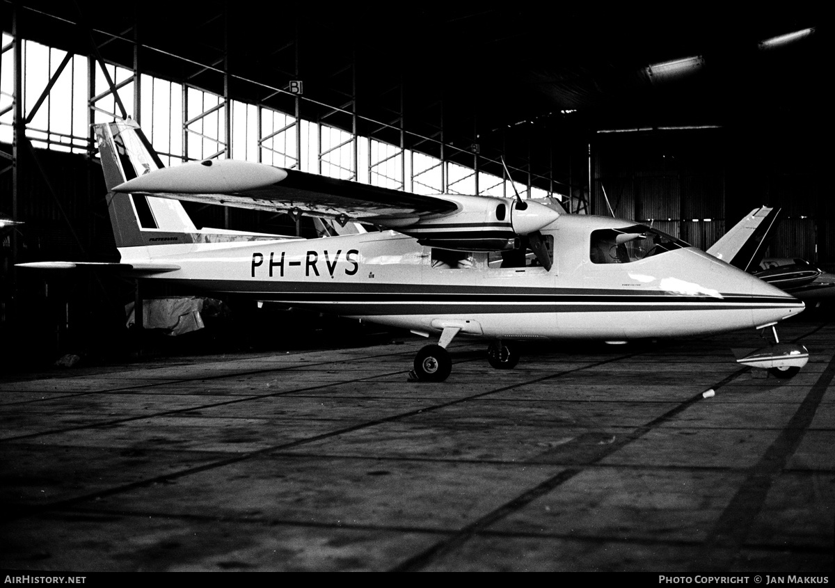 Aircraft Photo of PH-RVS | Partenavia P-68 | AirHistory.net #616309