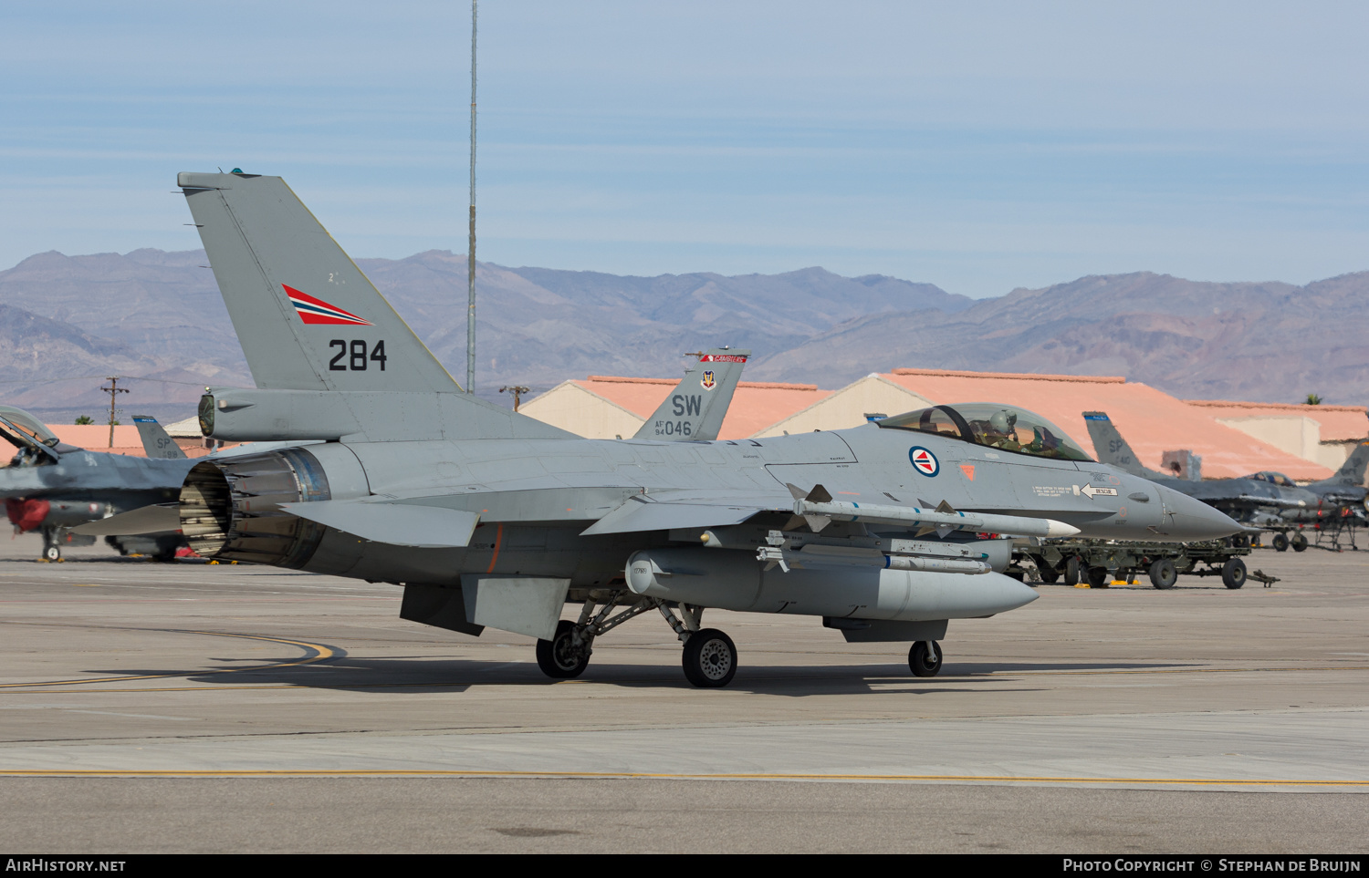 Aircraft Photo of 284 | General Dynamics F-16AM Fighting Falcon | Norway - Air Force | AirHistory.net #616321