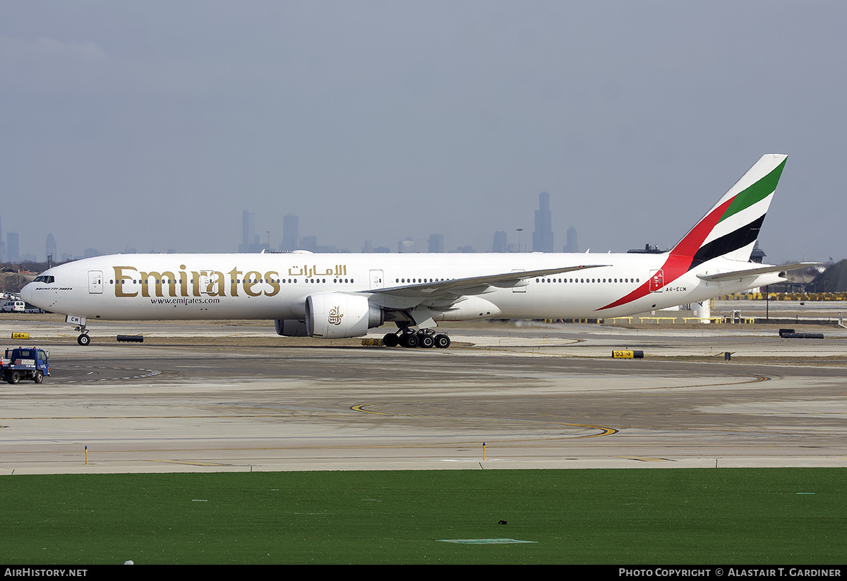 Aircraft Photo of A6-ECM | Boeing 777-36N/ER | Emirates | AirHistory.net #616334
