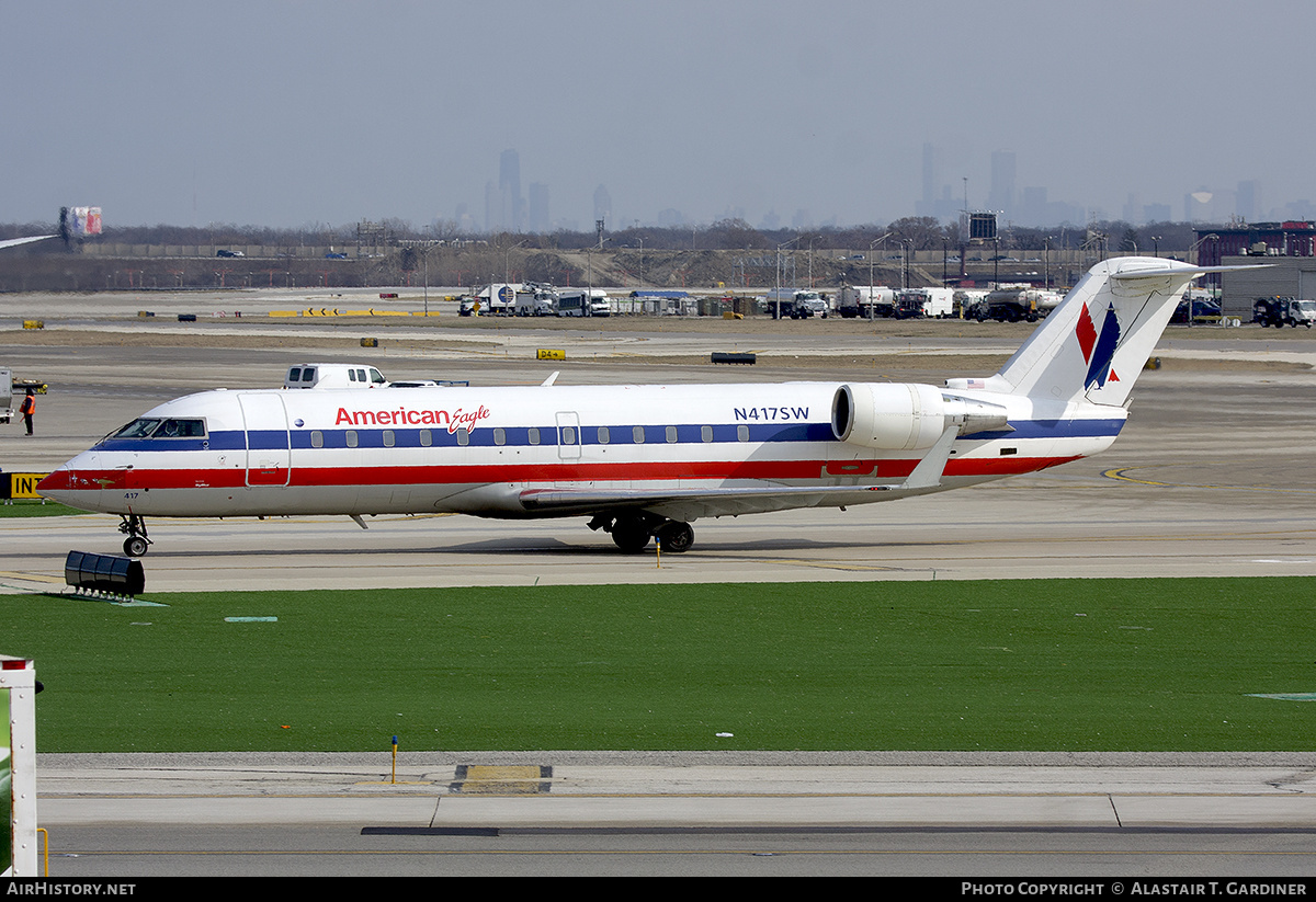 Aircraft Photo of N417SW | Bombardier CRJ-200ER (CL-600-2B19) | American Eagle | AirHistory.net #616338