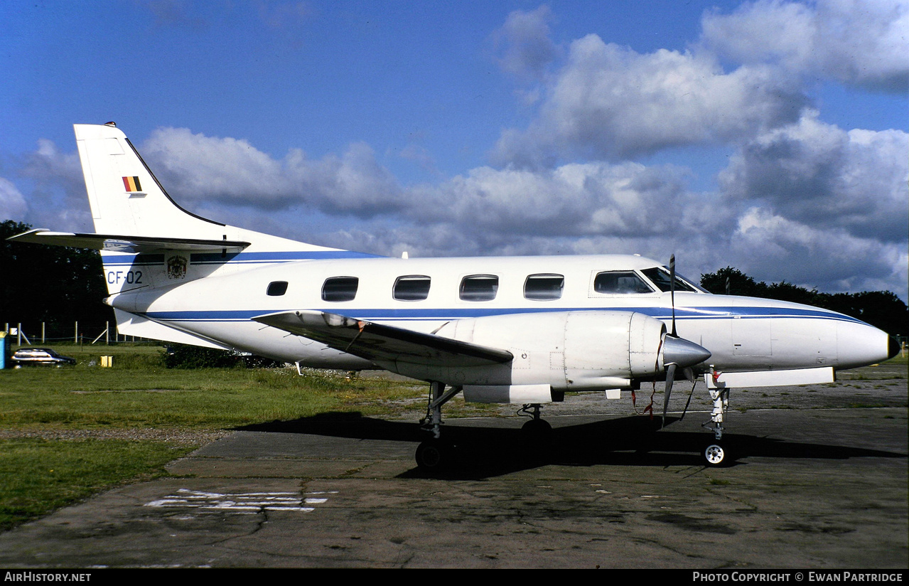 Aircraft Photo of CF-02 | Swearingen SA-226T Merlin IIIA | Belgium - Air Force | AirHistory.net #616339