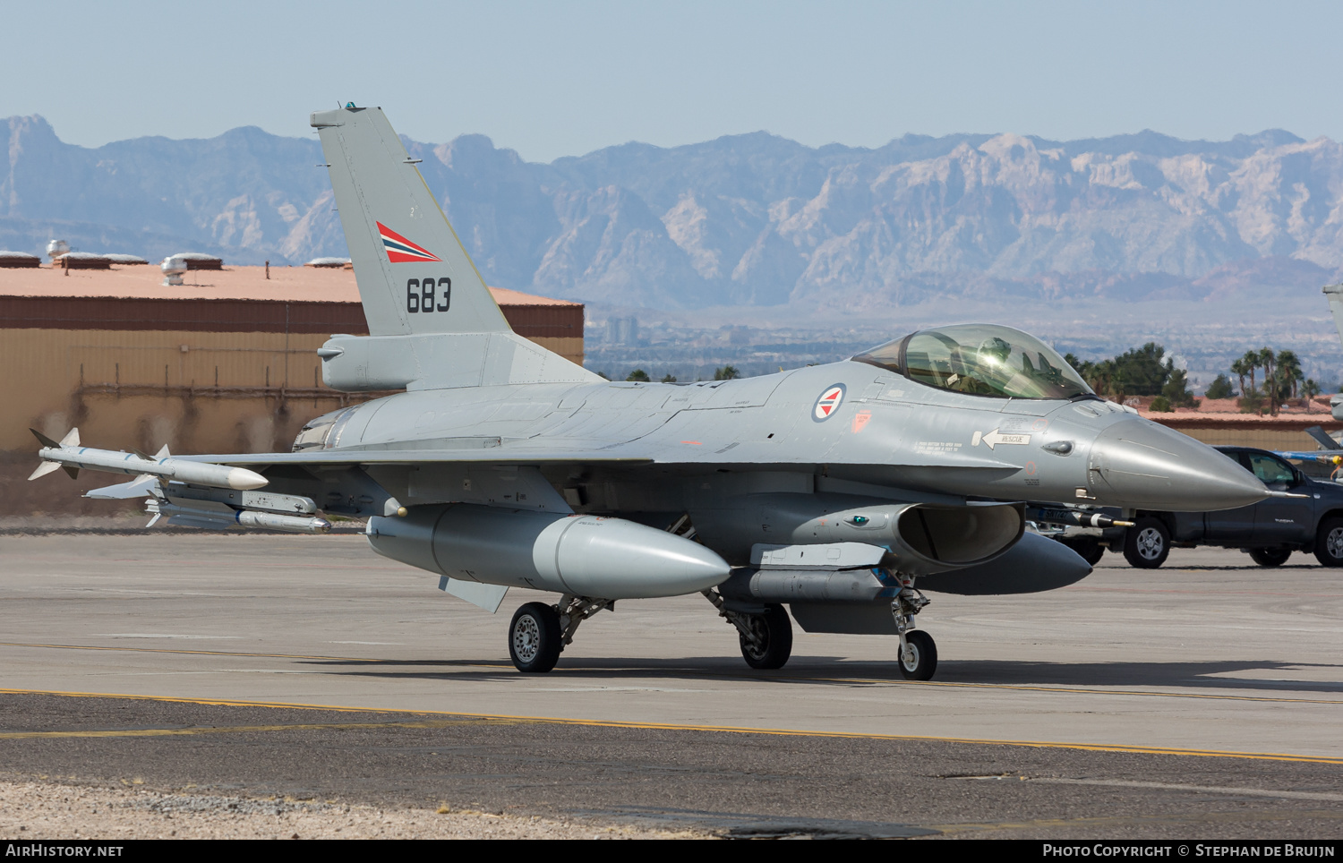 Aircraft Photo of 683 | General Dynamics F-16AM Fighting Falcon | Norway - Air Force | AirHistory.net #616354