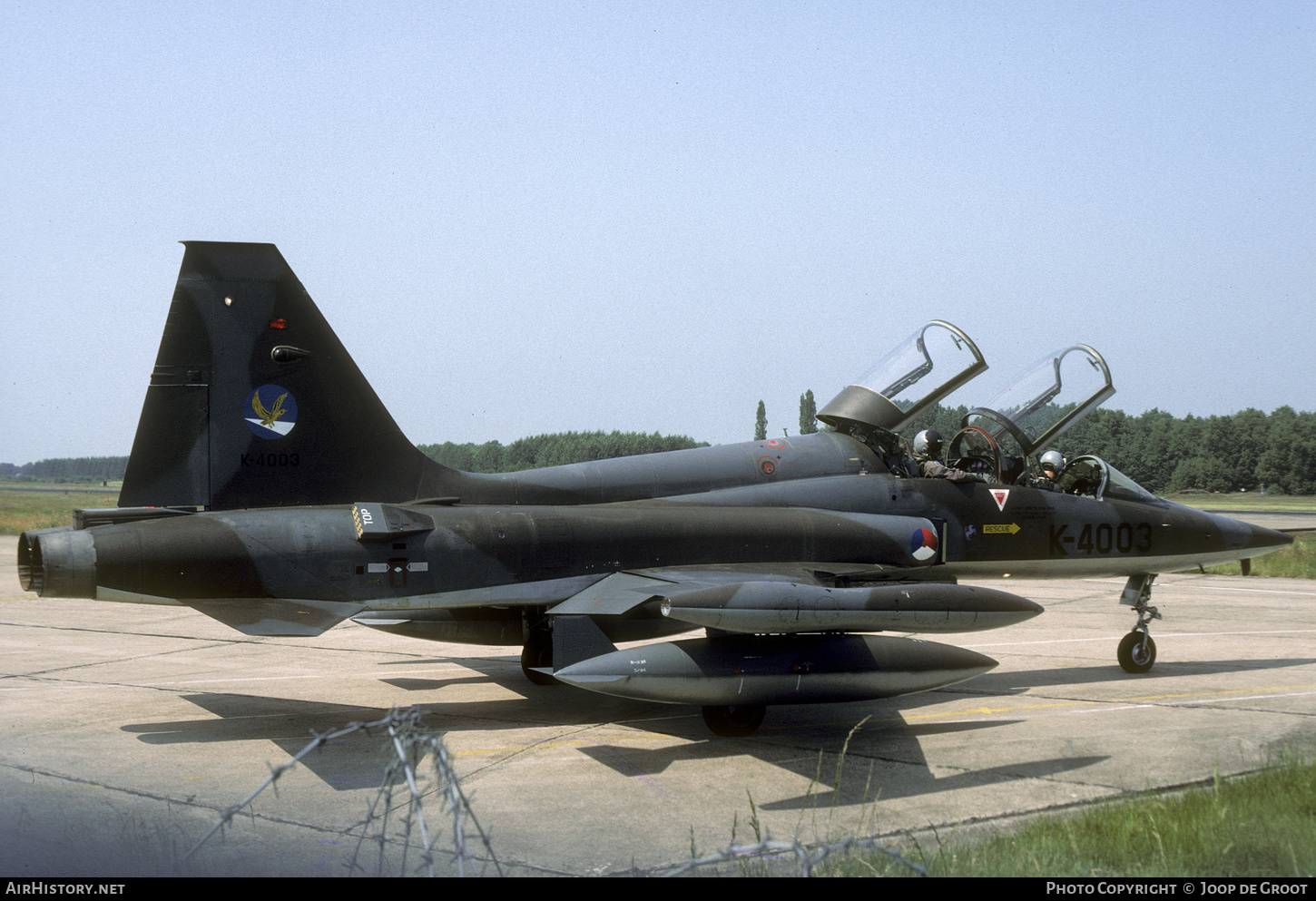 Aircraft Photo of K-4003 | Canadair NF-5B | Netherlands - Air Force | AirHistory.net #616366