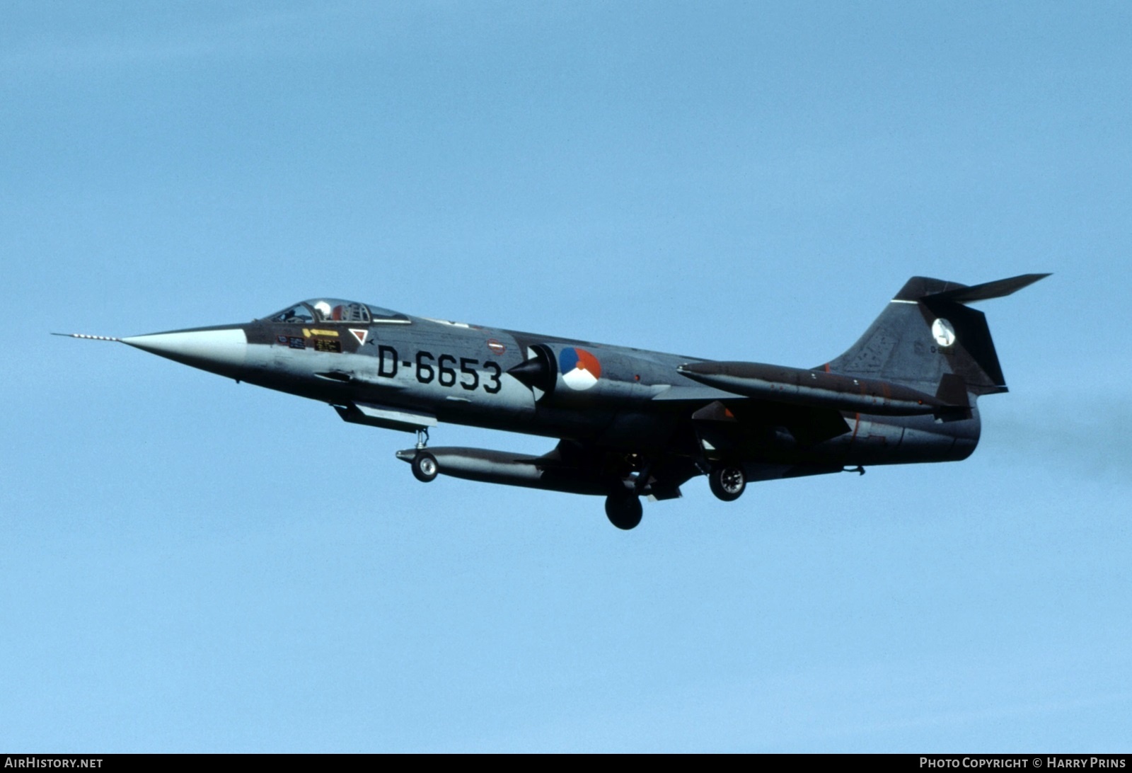 Aircraft Photo of D-6653 | Lockheed F-104G Starfighter | Netherlands - Air Force | AirHistory.net #616368