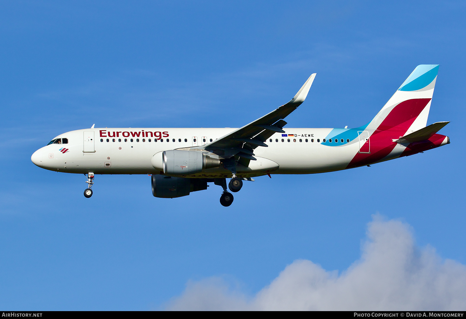 Aircraft Photo of D-AEWE | Airbus A320-214 | Eurowings | AirHistory.net #616420