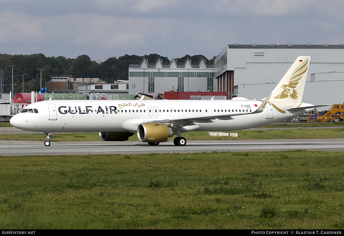 Aircraft Photo of D-AYAC | Airbus A321-253NX | Gulf Air | AirHistory.net #616422