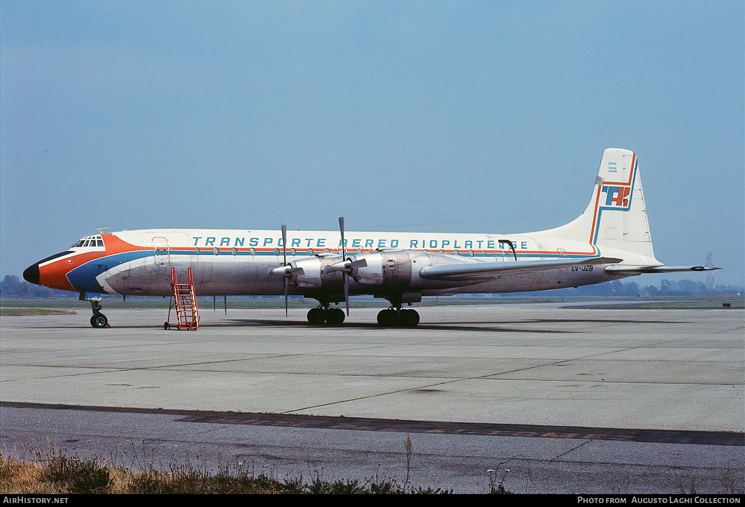 Aircraft Photo of LV-JZB | Canadair CL-44-6 Yukon | Transporte Aereo Rioplatense - TAR | AirHistory.net #616425