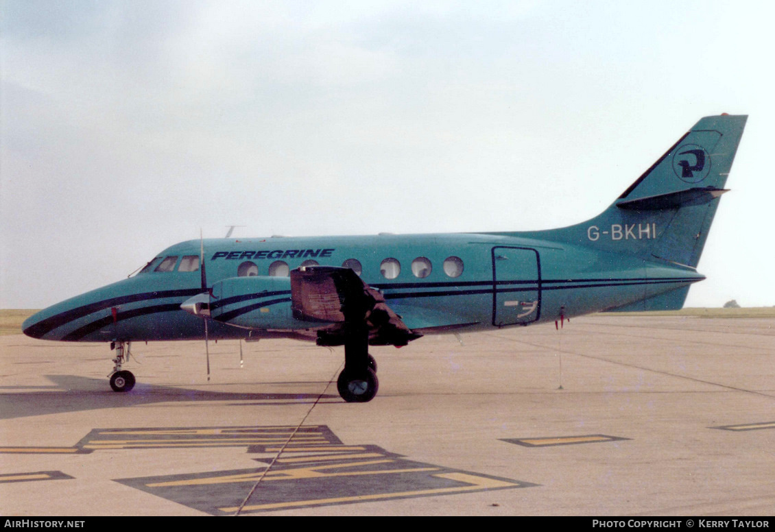Aircraft Photo of G-BKHI | British Aerospace BAe-3101 Jetstream 31 | Peregrine Air Services | AirHistory.net #616434