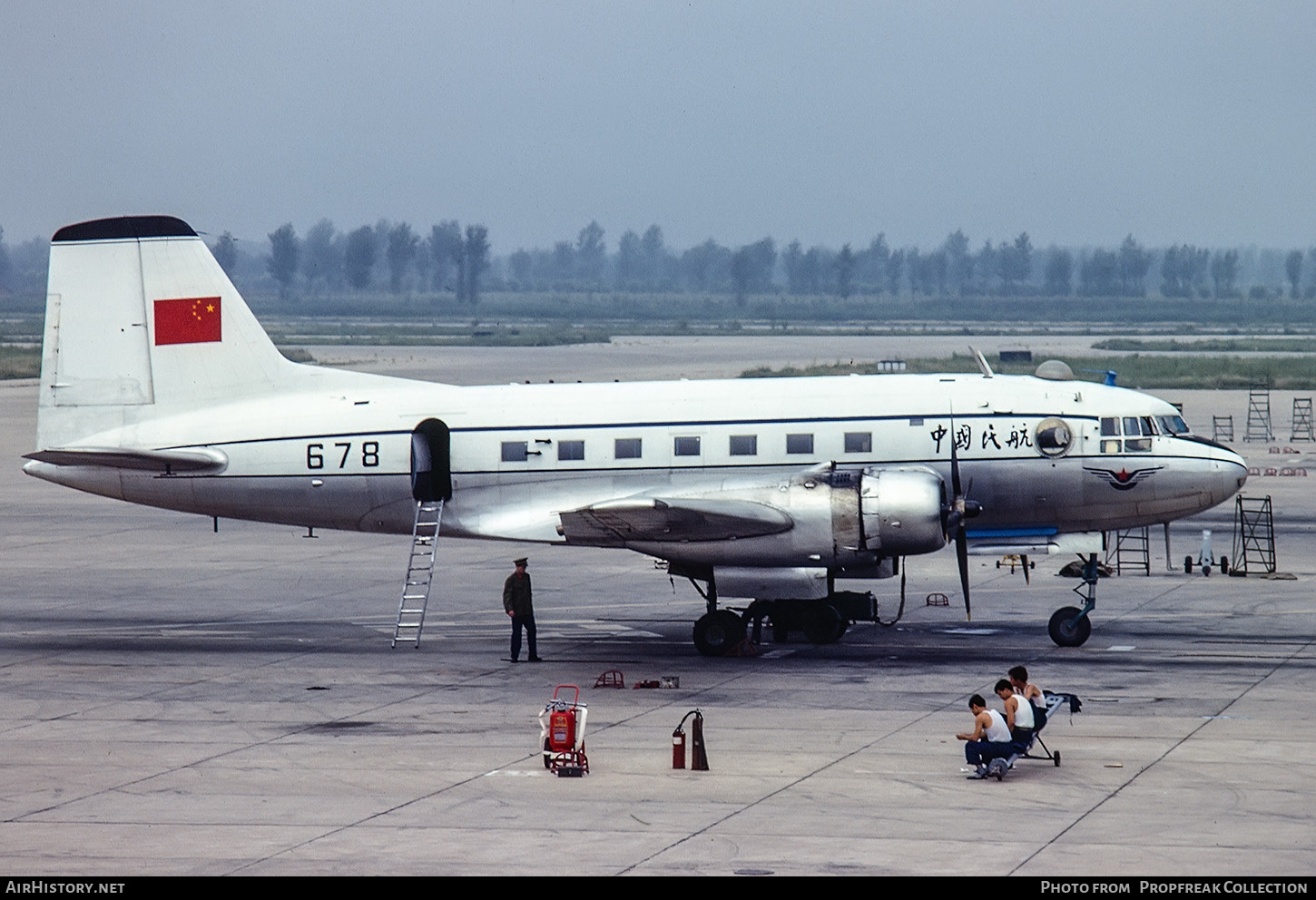 Aircraft Photo of 678 | Ilyushin Il-14P | CAAC - Civil Aviation Administration of China | AirHistory.net #616442