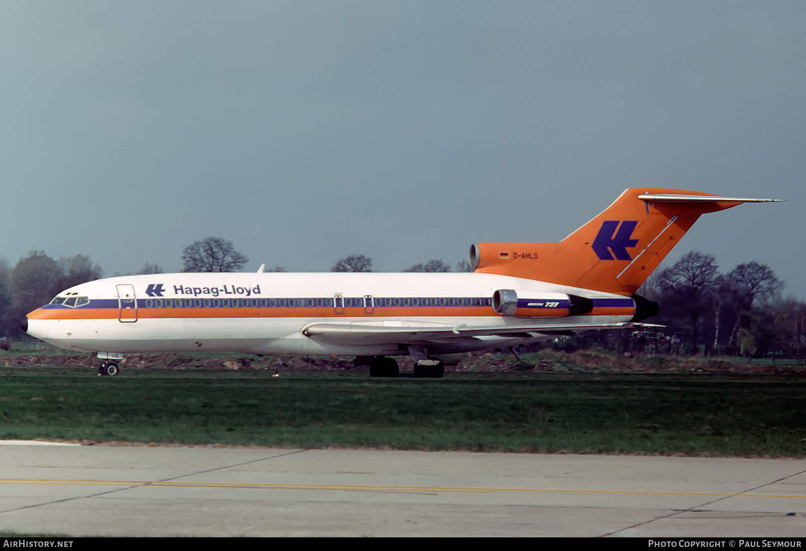 Aircraft Photo of D-AHLO | Boeing 727-29 | Hapag-Lloyd | AirHistory.net #616443