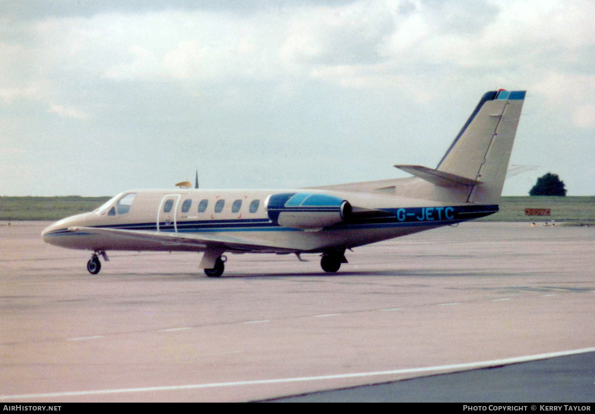 Aircraft Photo of G-JETC | Cessna 550 Citation II | AirHistory.net #616444