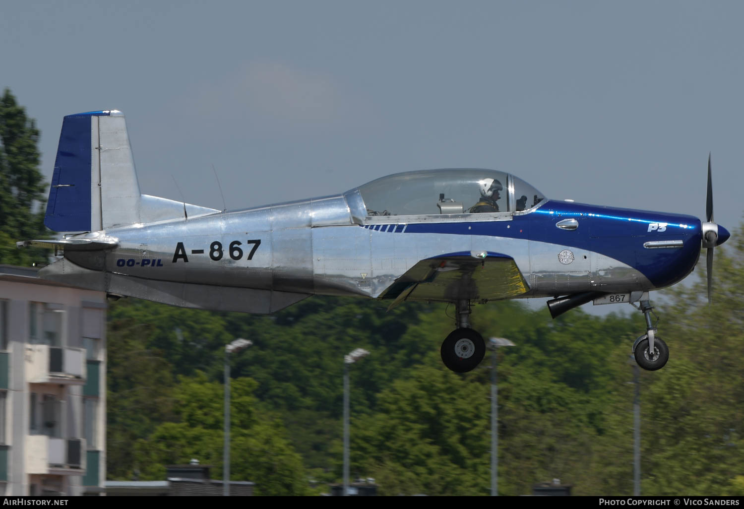 Aircraft Photo of OO-PIL / A-867 | Pilatus P-3-05 | AirHistory.net #616460