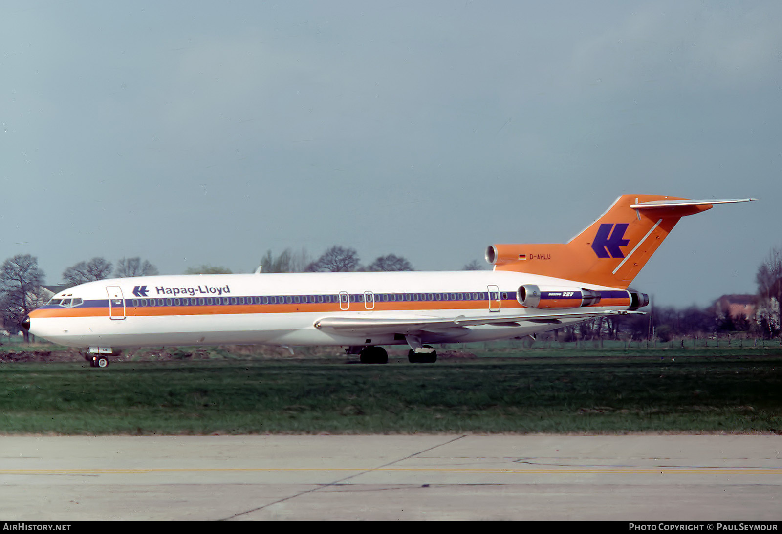 Aircraft Photo of D-AHLU | Boeing 727-2K5/Adv | Hapag-Lloyd | AirHistory.net #616461