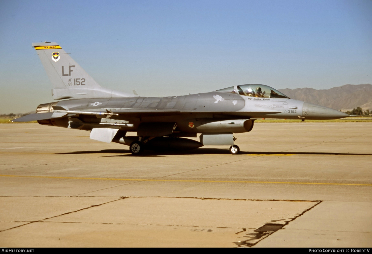 Aircraft Photo of 83-1152 / AF83-152 | General Dynamics F-16C Fighting Falcon | USA - Air Force | AirHistory.net #616470
