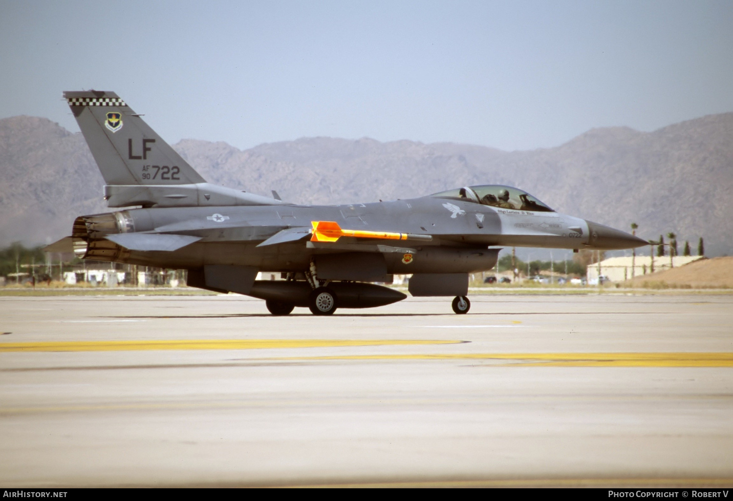 Aircraft Photo of 90-0722 / AF90-722 | General Dynamics F-16CM Fighting Falcon | USA - Air Force | AirHistory.net #616473