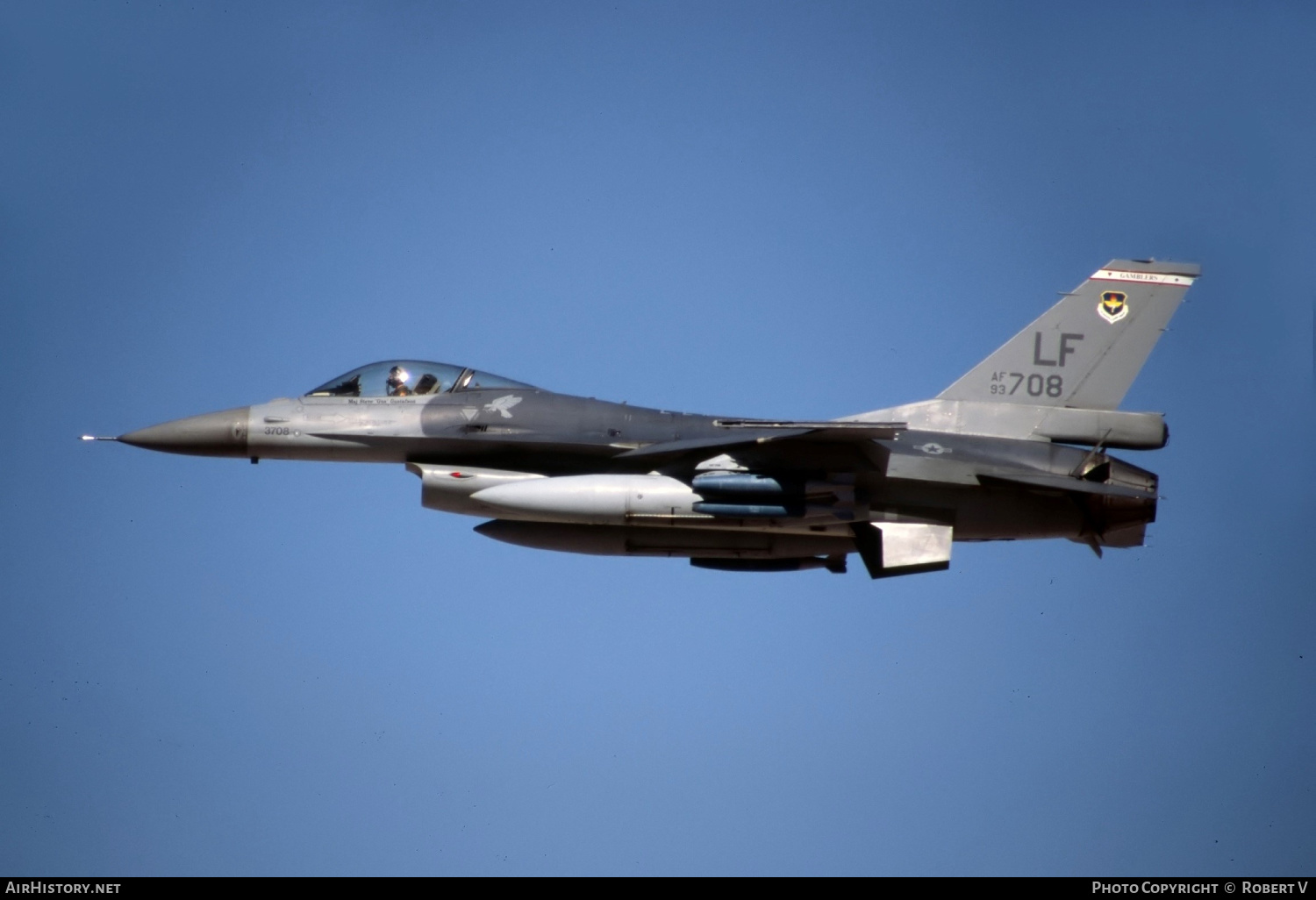 Aircraft Photo of 93-0708 / AF93-708 | Lockheed Martin F-16A Fighting Falcon | USA - Air Force | AirHistory.net #616474