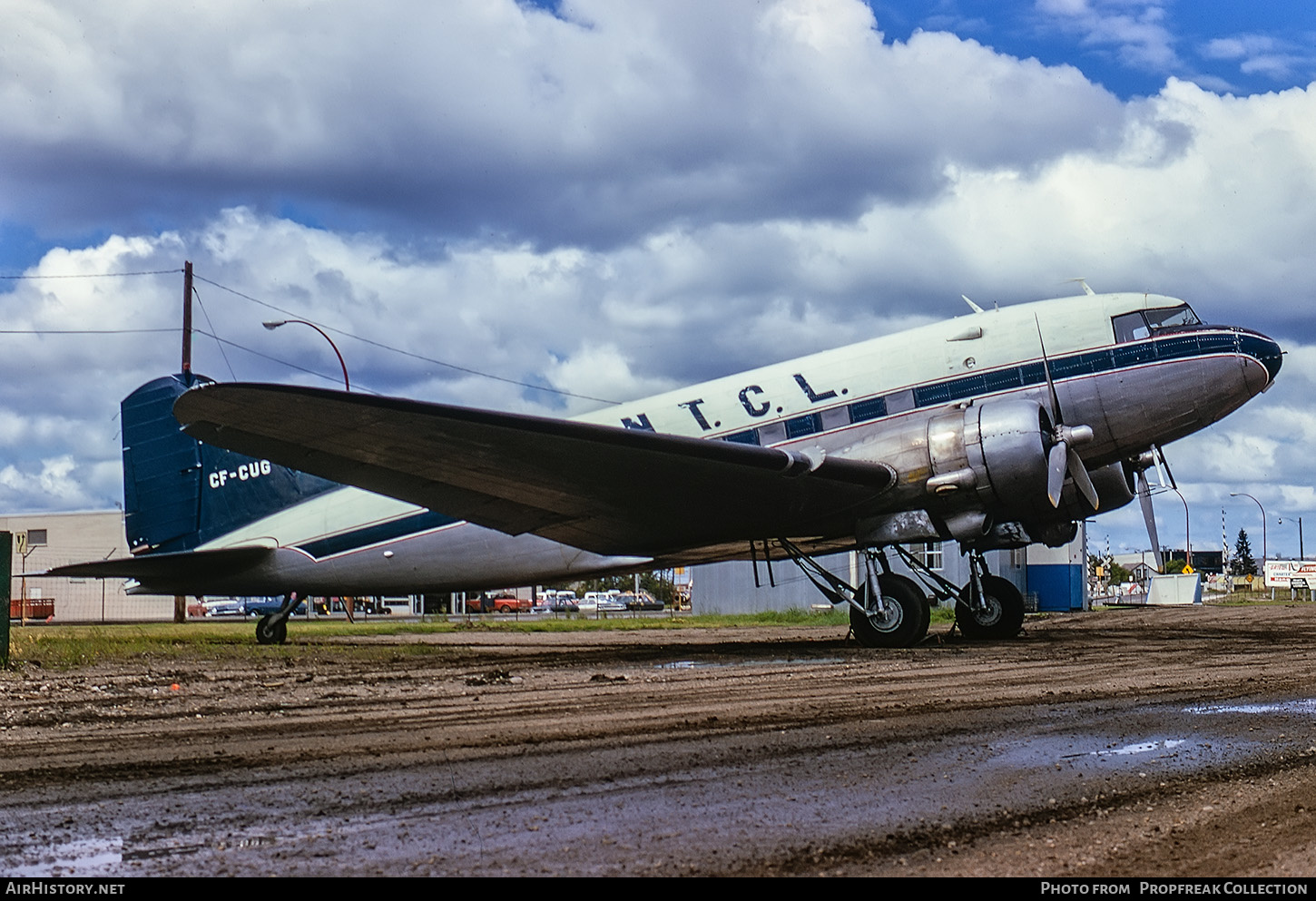 Aircraft Photo of CF-CUG | Douglas DC-3(C) | NTCL - Northern Transportation Company Ltd | AirHistory.net #616481