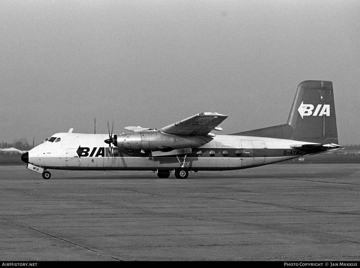 Aircraft Photo of G-AYMG | Handley Page HPR-7 Herald 213 | British Island Airways - BIA | AirHistory.net #616504